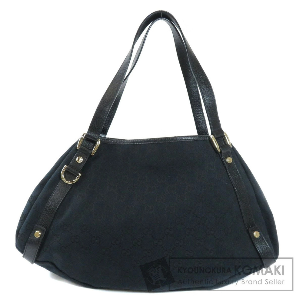Gucci GG Canvas Abbey Shoulder Bag black